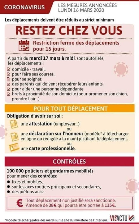 affiche coronavirus
